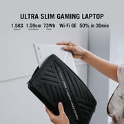 Asus ROG Zephyrus G14 Gaming (2024) Laptop - AMD Ryzen 9-8945HS / 14inch 3K / 1TB SSD / 32GB RAM / 8GB NVIDIA GeForce RTX 4060 Graphics / Windows 11 Home / English & Arabic Keyboard / Platinum White / Middle East Version - [GA403UV-OLED9132W]
