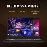 Asus TUF Gaming A15 (2024) Laptop - AMD Ryzen 7-7435HS / 15.6inch FHD / 1TB SSD / 16GB RAM / 6GB NVIDIA GeForce RTX 4050 Graphics / Windows 11 Home / English & Arabic Keyboard / Mecha Gray / Middle East Version - [FA507NUR-LP053W]