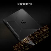 Asus TUF Gaming A15 (2024) Laptop - AMD Ryzen 7-7435HS / 15.6inch FHD / 512GB SSD / 16GB RAM / 4GB NVIDIA GeForce RTX 3050 Graphics / Windows 11 Home / English & Arabic Keyboard / Graphite Black / Middle East Version - [FA506NCR-HN044W]