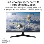 Asus VY279HGE Eye Care Gaming Monitor - 27inch FHD (1920 x 1080), IPS, 144Hz, IPS, SmoothMotion, 1ms (MPRT), FreeSync Premium, Eye Care Plus technology, Blue Light Filter, Flicker Free, Antibacterial Treatment