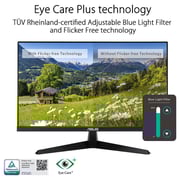 Asus VY279HGE Eye Care Gaming Monitor - 27inch FHD (1920 x 1080), IPS, 144Hz, IPS, SmoothMotion, 1ms (MPRT), FreeSync Premium, Eye Care Plus technology, Blue Light Filter, Flicker Free, Antibacterial Treatment