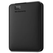 Western Digital Elements Hard Drive USB3.2 6TB Black WDBHJS0060BBK-WESN