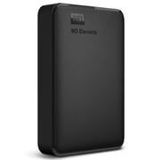 Western Digital Elements Hard Drive USB3.2 6TB Black WDBHJS0060BBK-WESN