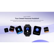 اورايمو OSW-801 Watch 4 Plus الساعة الذكية باللون الأسود