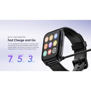 اورايمو OSW-801 Watch 4 Plus الساعة الذكية باللون الأسود