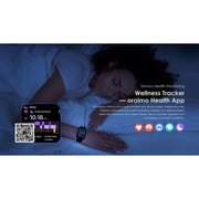 اورايمو OSW-801 Watch 4 Plus الساعة الذكية باللون الأسود