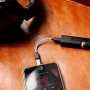 Shanling USB-C to Lightning OTG DAC Adapter Cable Black