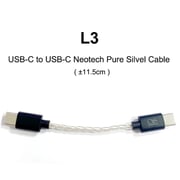 Shanling Neotech Pure Silvel Cable 11.5cm Black