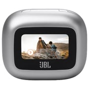 JBL LIVE FLEX 3 True Wireless Noise Cancelling Open-Stick Earbuds Silver