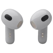 JBL LIVE FLEX 3 True Wireless Noise Cancelling Open-Stick Earbuds Silver