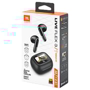 JBL LIVE FLEX 3 True Wireless Noise Cancelling Open-Stick Earbuds Black