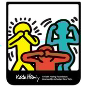 Samsung SLBS Keith Haring Flipsuit Card Case Yellow Galaxy Z Flip6