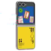 Samsung SLBS Sticky Monster Flipsuit Card Case Orange Galaxy Z Flip6