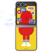 Samsung SLBS Sticky Monster Flipsuit Card Case Red Galaxy Z Flip6