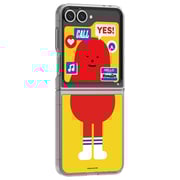 Samsung SLBS Sticky Monster Flipsuit Card Case Red Galaxy Z Flip6