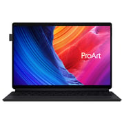 Asus ProArt PZ13 2-in-1 Detachable (2024) Laptop - Snapdragon X Plus X1P 42 100 / 13.3inch 3K / 1TB SSD / 16GB RAM / Shared Qualcomm Adreno Graphics / Windows 11 Home / English & Arabic Keyboard / Nano Black / Middle East Version - [HT5306QA-LX002W] 