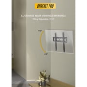 Bracket Pro Fixed TV Mount Black