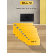 Bracket Pro Fixed TV Mount Black