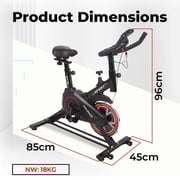 Sparnod Fitness Spin Exercise Bike Cycle SSB-08