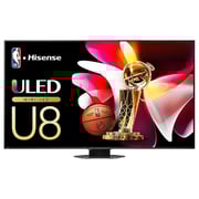 Hisense 75U8N Class U8 Series Mini-LED Pro ULED 4K VIDAA Television 75inch (2024 Model)