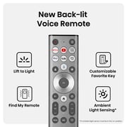 Hisense 75U8N Class U8 Series Mini-LED Pro ULED 4K VIDAA Television 75inch (2024 Model)