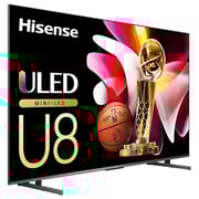 Hisense 75U8N Class U8 Series Mini-LED Pro ULED 4K VIDAA Television 75inch (2024 Model)