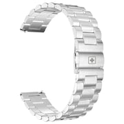 Swiss Military Stainless Steel Strap Silver