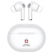 Swiss Military Delta 5 Wireless Earbuds White