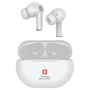 Swiss Military Delta 5 Wireless Earbuds White