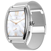Xcell Selen 2 Smartwatch Silver With Steel Strap
