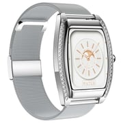 Xcell Selen 2 Smartwatch Silver With Steel Strap