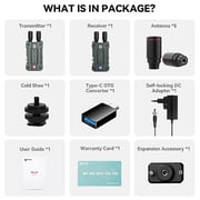 Hollyland Mars 4K UHD Wireless Video Transmission System Black