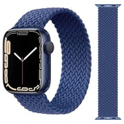 Fitit Milanese Loop Black and Woven Loop Large Blue Bundle 2 in 1 For Apple Watch 38/40/41mm - FIT-41WSB-MILBK&WVBL-L