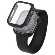 Fitit Silicone Strap Large Black and Bumper Bundle 2 in 1 For Apple Watch 42/44/45/49mm - FIT-45WSB-SILBLK-L