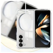 E-Den Case With Screen Protector Clear Galaxy Z Fold6