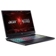 Acer Nitro 16 Gaming (2023) Laptop - AMD Ryzen 5-7640HS / 16inch WUXGA / 512GB SSD / 8GB RAM / 6GB NVIDIA GeForce RTX 4050 Graphics / Windows 11 Home / English Keyboard / Obsidian Black / International Version - [AN16-41-R148]