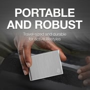 Seagate Portable Solid State Drive USB 3.2 1TB Silver STKG1000401