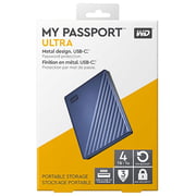 Western Digital Portable Hard Drive USB3.2 4TB Blue WDBCTC0040BBL-WEWM