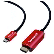 Honeywell Type C To HDMI Cable 2m Red/Black