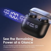 اورايمو سماعات أذن لاسلكية OTW-340 Airbuds 4 باللون الأسود