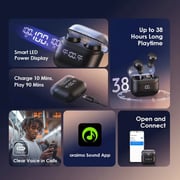 اورايمو سماعات أذن لاسلكية OTW-340 Airbuds 4 باللون الأسود