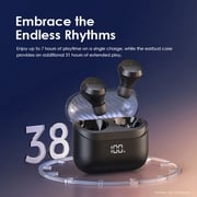 اورايمو سماعات أذن لاسلكية OTW-340 Airbuds 4 باللون الأسود