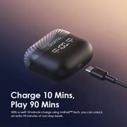 اورايمو سماعات أذن لاسلكية OTW-340 Airbuds 4 باللون الأسود