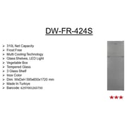 Daewoo Top Mount Refrigerator 310 Litres FR-424S
