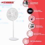 Stargold Rechargeable Fan SG-4064-WT