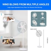 Stargold Rechargeable Fan SG-4064-WT