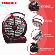 Stargold Rechargeable Fan SG-4067-MR