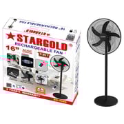 Stargold Rechargeable Fan SG-4064-BK