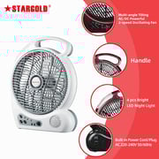 Stargold Rechargeable Fan SG-4067-WT