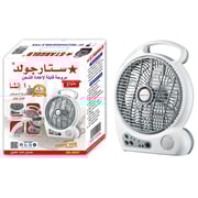Stargold Rechargeable Fan SG-4067-WT